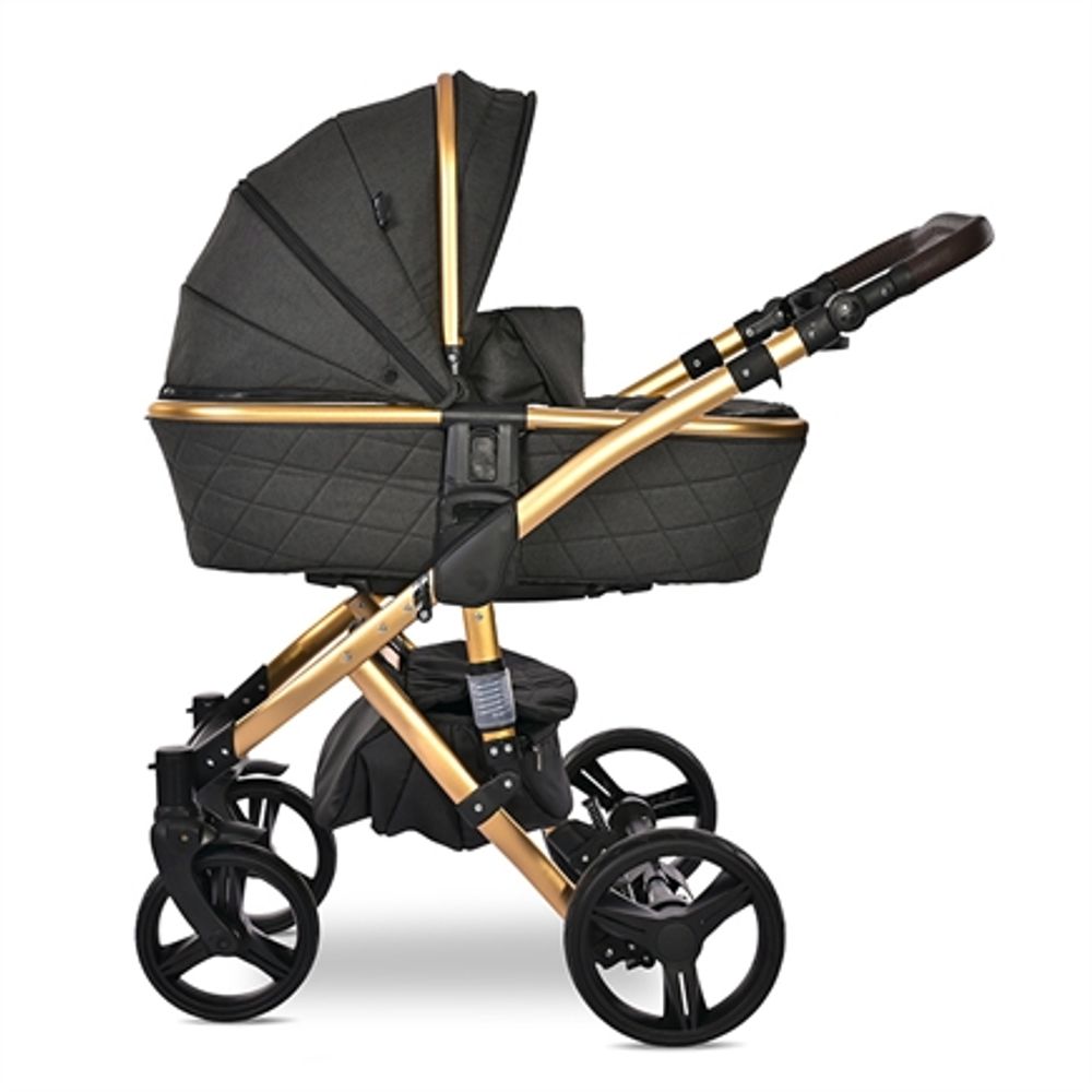 Lorelli Kolica za bebe Rimini Premium, Black Jasper slika 3