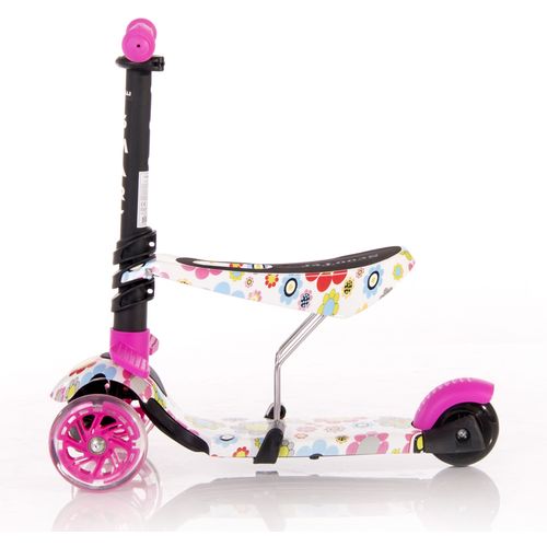 LORELLI SMART Romobil za Djecu Pink Flowers (do 20kg/3god+) slika 3