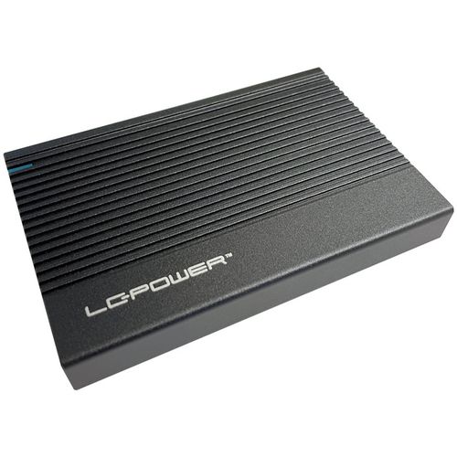 LC-Power LC-25U3-C Enclosure 2.5" SATA HDD/SSD USB-C port, USB 3.2, aluminium slika 1