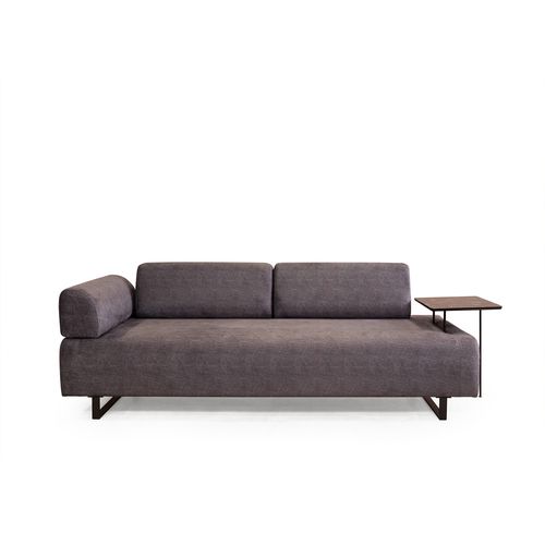 Atelier Del Sofa Infinity with Side Table - Anthracite Anthracite 3-Seat Sofa-Bed slika 9