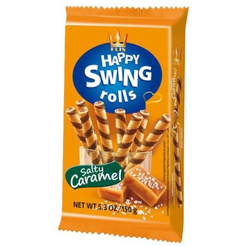 Flis Swing rolice  punjene slanom karamelom 150g slika 1