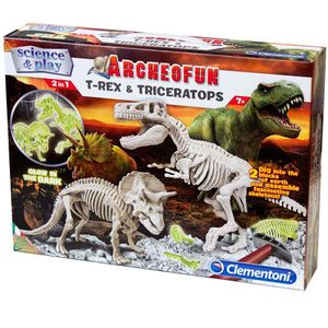 Science&Play T-Rex I Triceraptors Svetleći