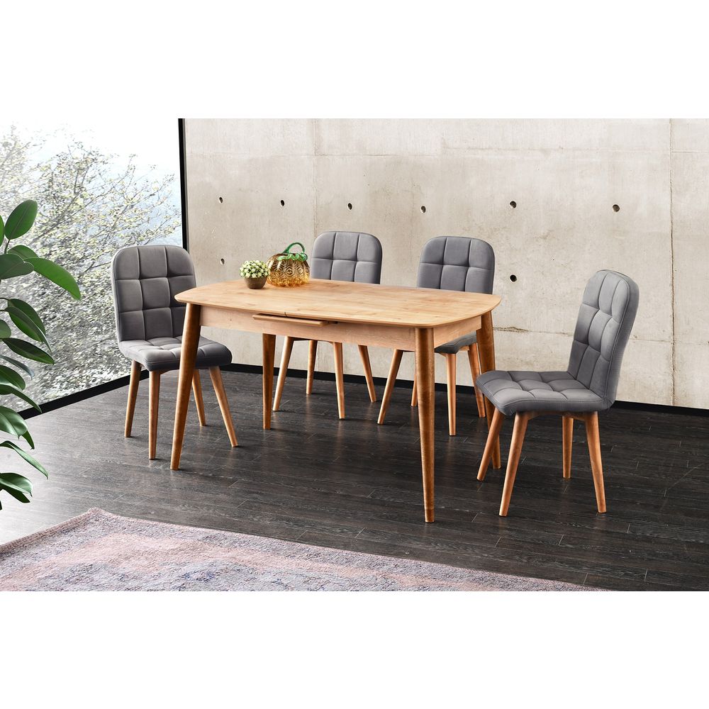 Retro - 1192 Sapphire Oak Produživi Sto za Jelo slika 1