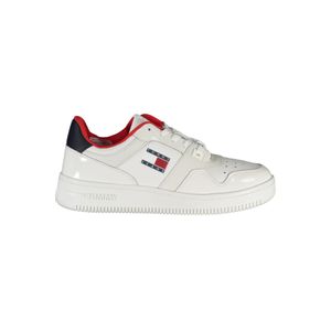 TOMMY HILFIGER WHITE WOMEN'S SPORTS SHOES