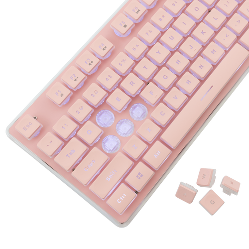 White Shark GK 003441 TACHI Pink, Keyboard - US slika 3