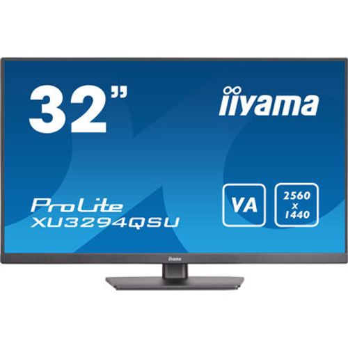 Monitor IIYAMA 32" XU3294QSU-B1, WQHD, VA, 2560 x 1440, 75Hz, HDMI, DP, USB slika 1