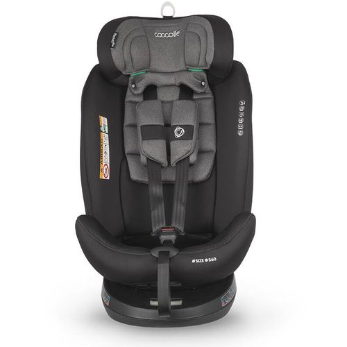 Coccolle® Autosjedalica Nova iSize 360° 40-150cm Isofix, Diamond Black slika 4