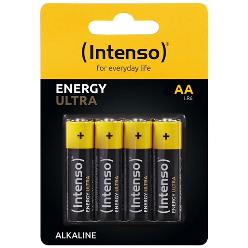 (Intenso) Baterija alkalna, AA LR6/4, 1,5 V, blister 4 kom - AA LR6/4 slika 1