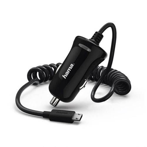 Hama Auto punjač Micro USB, BRZI PUNJAC 2400mAh blister slika 1