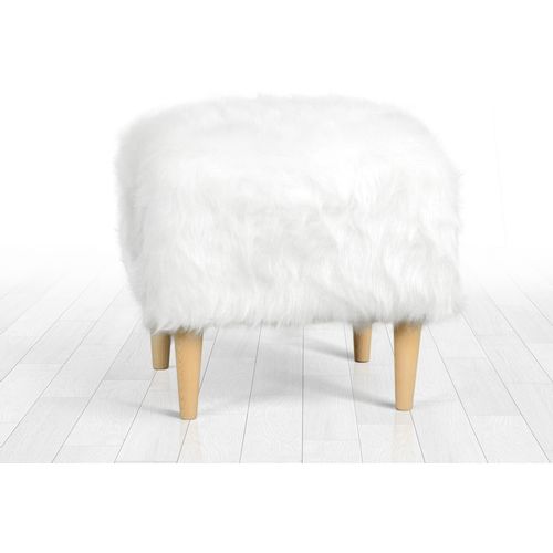 Fox v2 - White White Pouffe slika 1