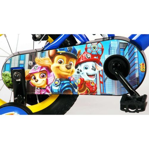 Dječji bicikl Paw Patrol 12" s dvije ručne kočnice plavo/narančasti slika 6