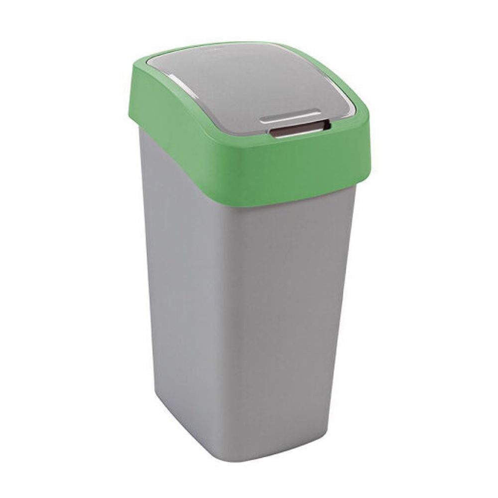 Flip Kanta za otpatke 45L siva/zelena slika 1