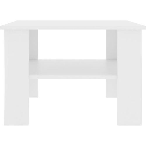 Stolić za kavu bijeli 60 x 60 x 42 cm od iverice slika 4