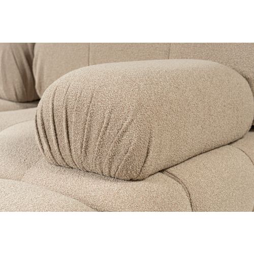 Woody Fashion Kutna garnitura Doblo 3 Seater with Pouffe ( L1-O1-1R-Pouffe) - Peach slika 13