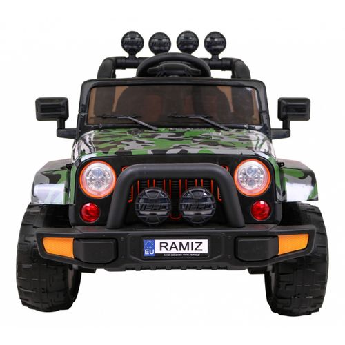 Auto na akumulator Full Time 4WD 4x4 - army slika 3