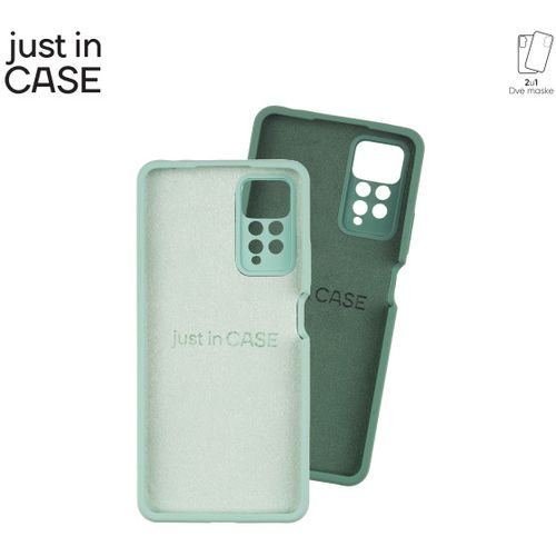 2u1 Extra case MIX PLUS paket ZELENI za Redmi Note 11 pro slika 2