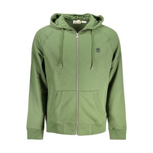 TIMBERLAND MEN'S ZIP-UP SWEATSHIRT GREEN