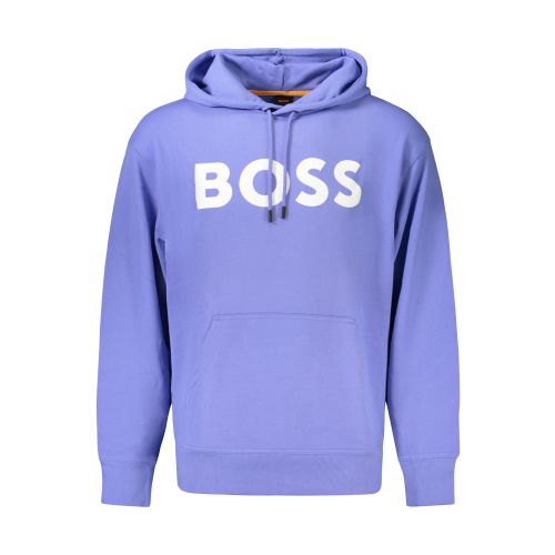 HUGO BOSS MEN'S ZIP-UP SWEATSHIRT BLUE slika 1