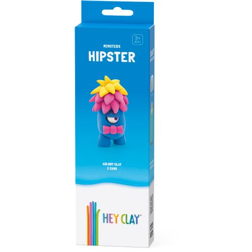 Hey Clay Glina Monsters - 3 cans - Hipster - 26026 slika 1