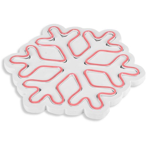 Wallity Ukrasna plastična LED rasvjeta, Snowflake - Pink slika 14