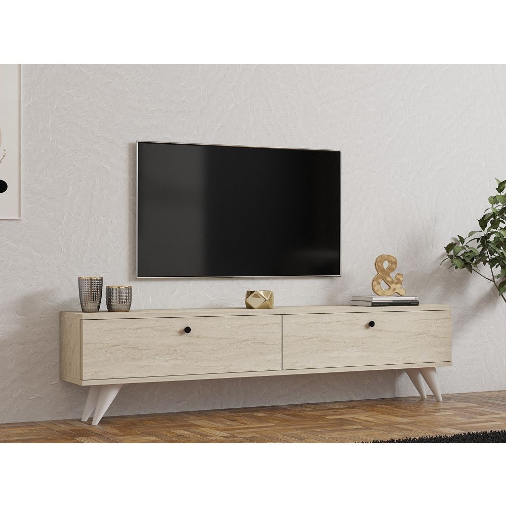 TV stalak Paris - boja: Travertine slika 1