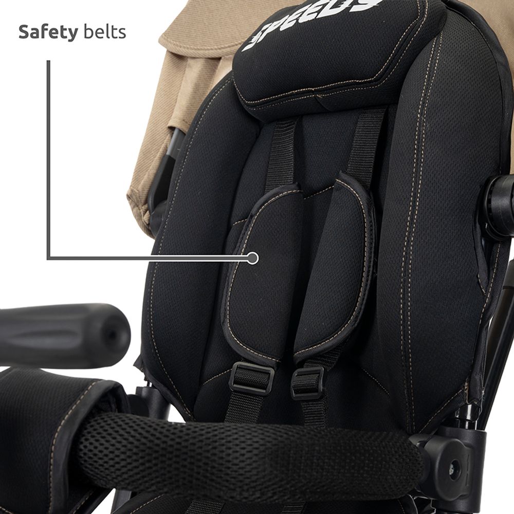 Lorelli Tricikl sa rotirajućim sjedištem Speedy 360°, Black slika 16