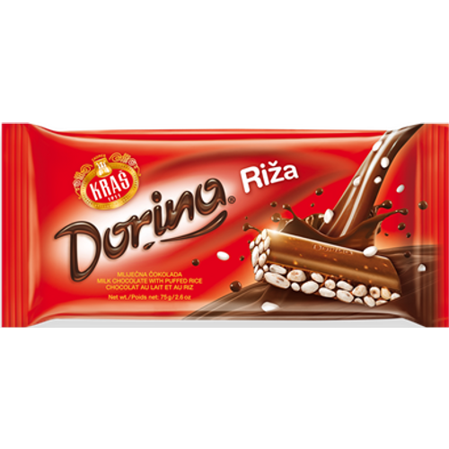 Dorina čokolada riža 75g slika 1