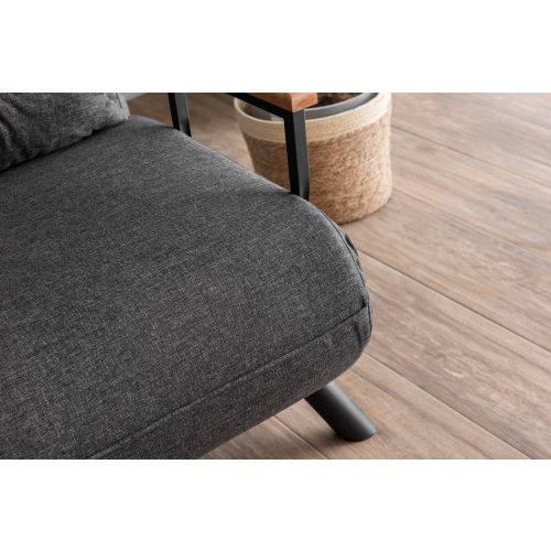 Atelier Del Sofa Dvosjed, Sando 2-Seater - Dark Grey slika 5