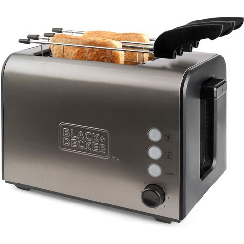 Black & Decker toaster iz nehrđavog čelika 900 w bxtoa900e slika 2