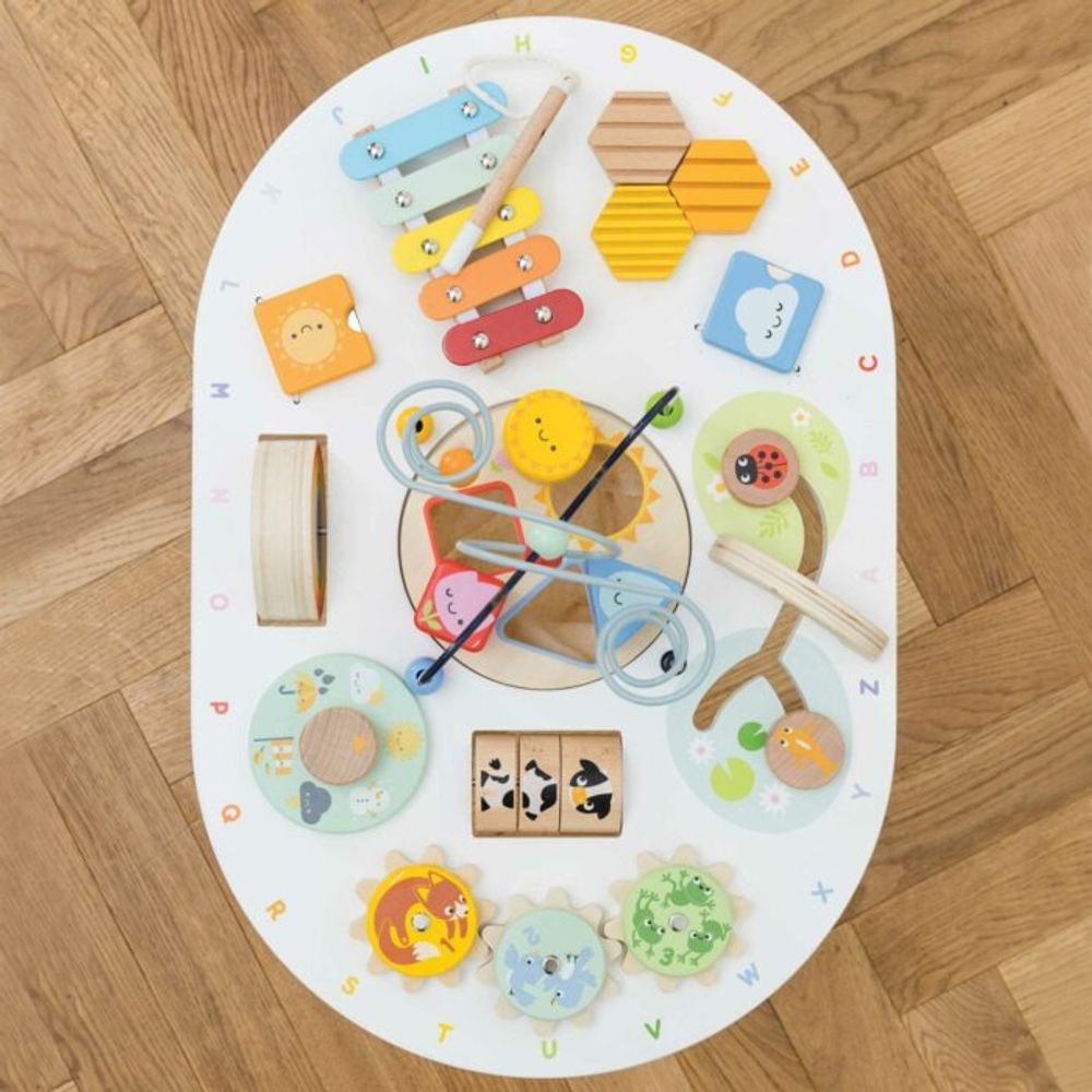 Le Toy Van Drveni Montessori aktivni stolić slika 8