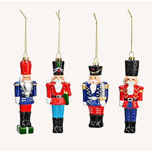 Viter novogodišnji ukras nutcracker 6xh13x3cm slika 1