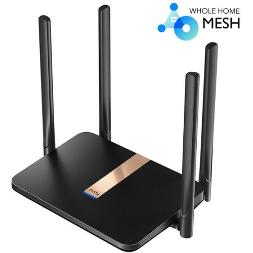 Cudy LT500D 4G LTE AC1200 Dual Band MESH Wi-Fi Router CPE 4+5Ghz, 1W/4L 10/100, 4x Antena detachable slika 1