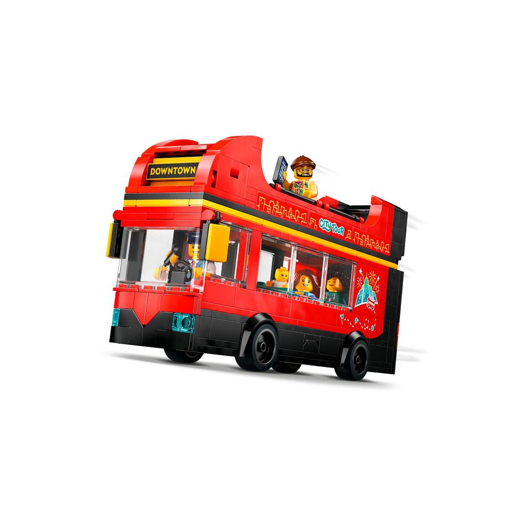 LEGO 60407 Crveni dvospratni autobus za razgledanje grada slika 6