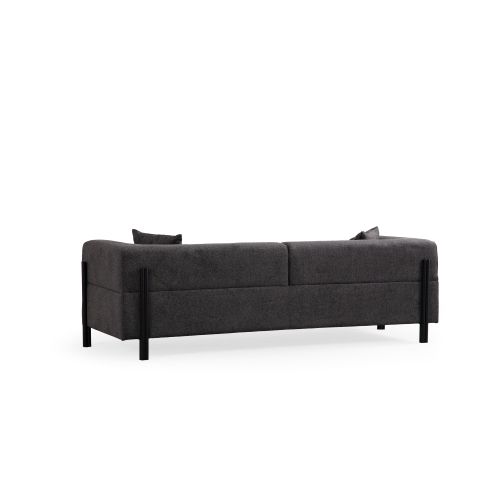 Woody Fashion Trosjed Gio 3 Seater - Anthracite slika 7