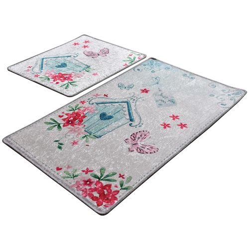 For You Multicolor Bathmat Set (2 Pieces) slika 2