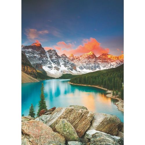 Moraine Lake Banff National Park Canada puzzle 1000pcs slika 1