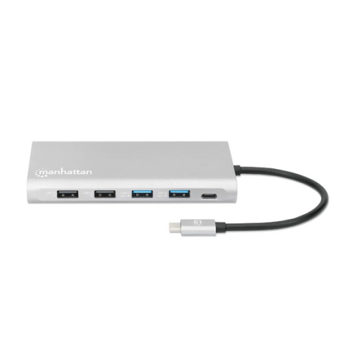 Docking station Manhattan 130660 12in1 USB-C - 3xHDMI/4xUSB/LAN/CR/PD 100W slika 7