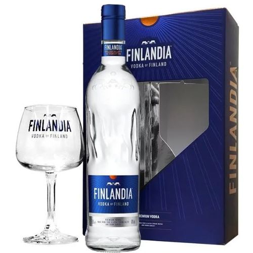 Finlandia vodka 0,7l paket sa čašom slika 2