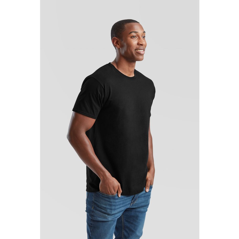 Fruit Of The Loom Majica kratkih rukava T-Shirt 165g - Crna M slika 2