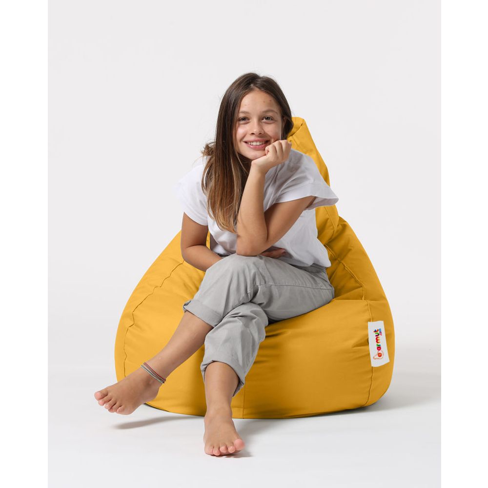 Drop L - Žuti Baštenski Bean Bag slika 5