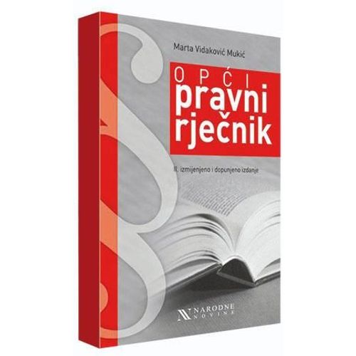 Opći pravni rječnik II. izmijenjeno i dopunjeno izdanje slika 2