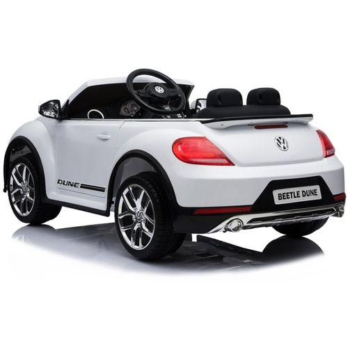 Licencirani Volkswagen Beetle Dune bijeli - auto na akumulator slika 3