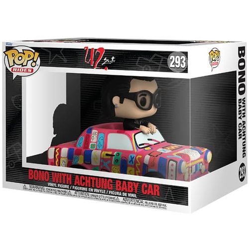 Funko POP Ride SUPDLX: U2-AB Car /w Bono slika 1