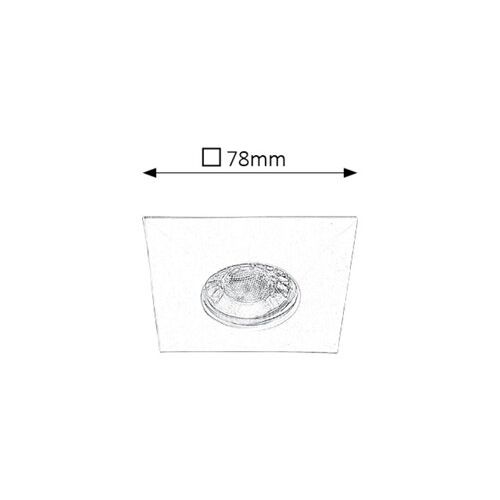 Rabalux Randy spot 3xfixLED 4W,četvrtasta,bela,IP44 Spot rasveta slika 6