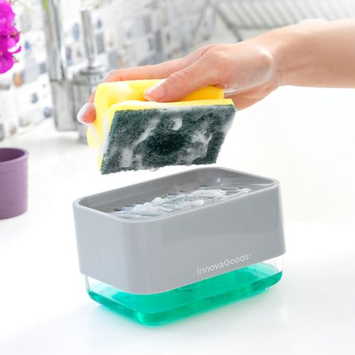 Dozator sapuna za sudoper 2 u 1 Pushoap InnovaGoods slika 3