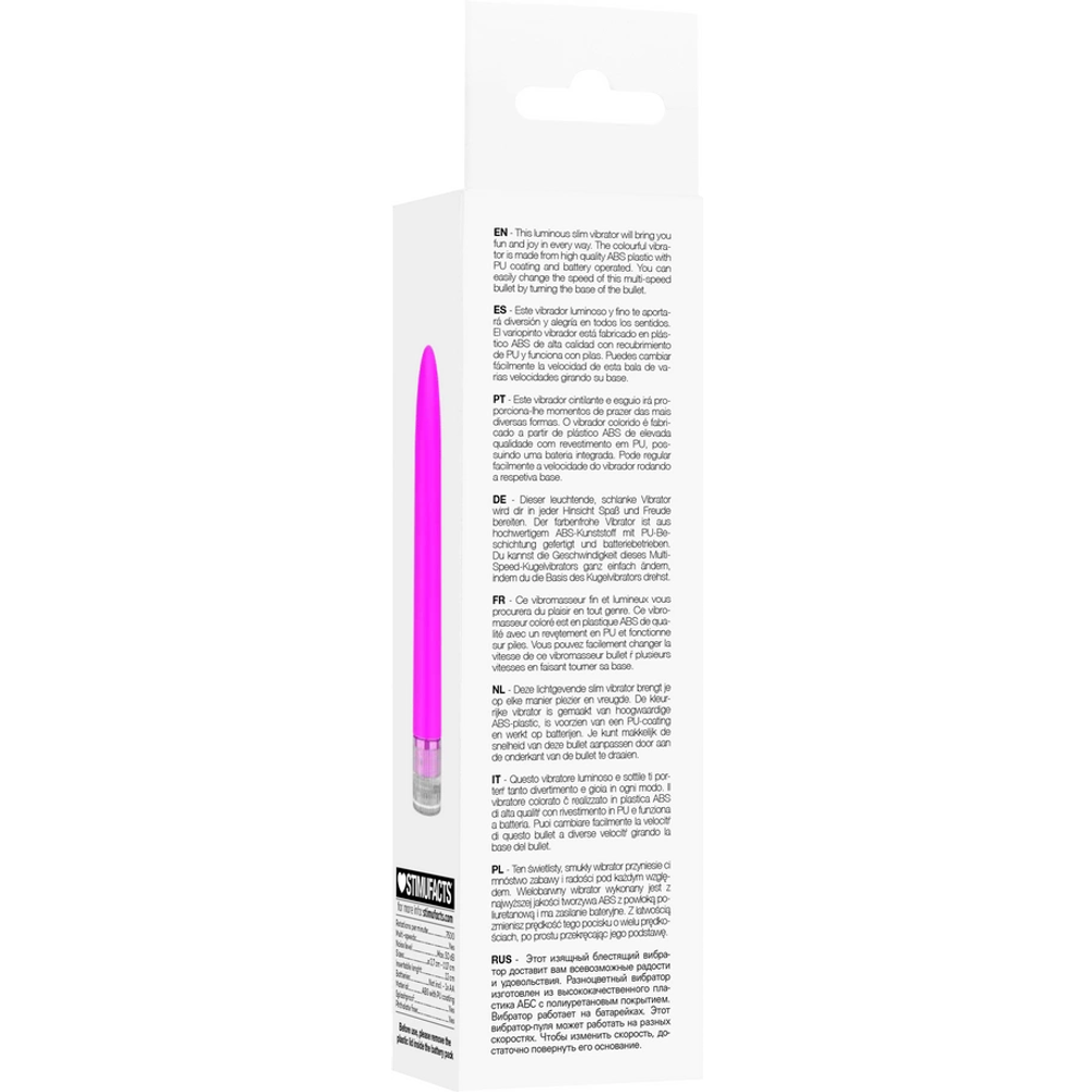 Luminous klasični vibrator roza slika 3