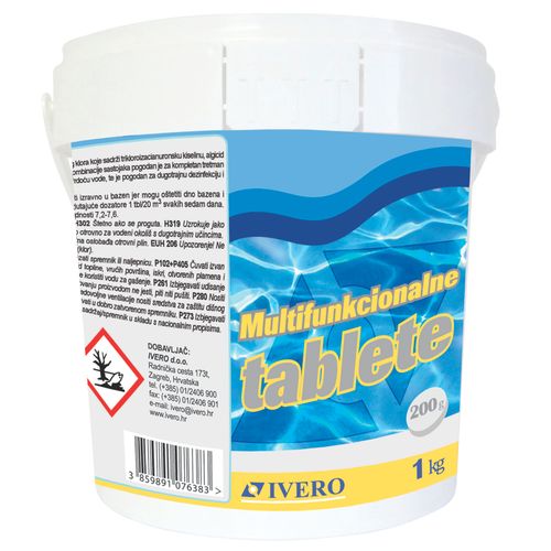 Ivero multi funkcionalne tablete 200g - 1kg slika 1