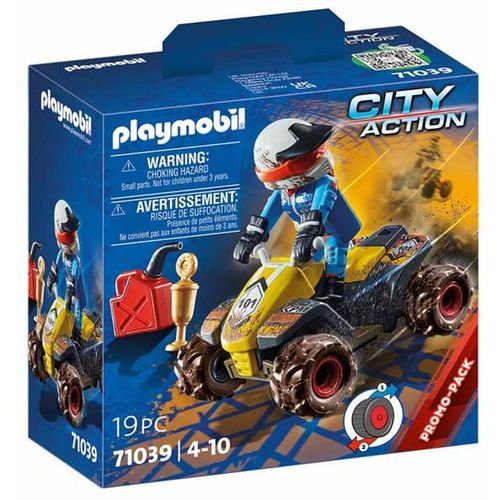 Playset Playmobil City Action Offroad Quad 19 Dijelovi 71039 slika 1