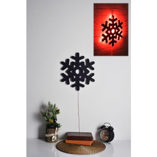 Wallity Ukrasna LED rasvjeta, Snowflake 2 - Red slika 1