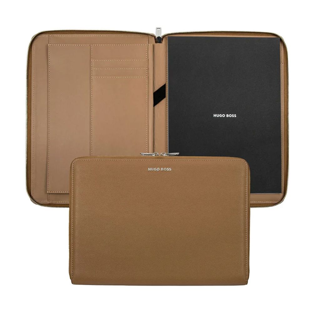 Hugo Boss Mapa konferencijska A4 Pure Iconic HTA410X camel slika 3